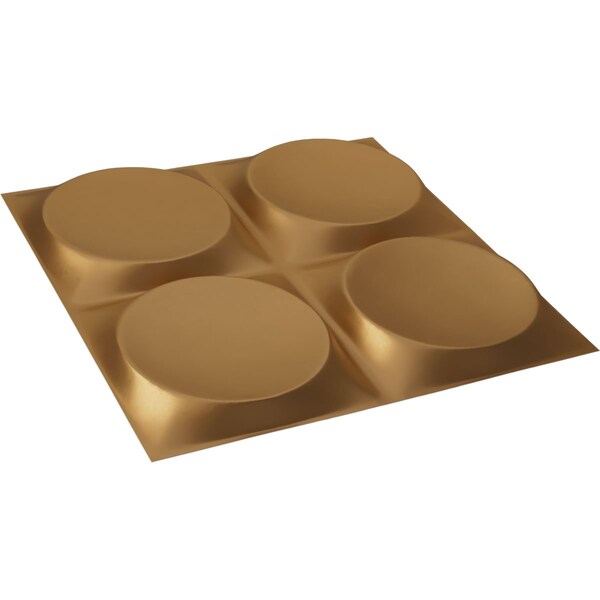 Ekena Millwork 11 7/8in. W x 11 7/8in. H Adonis EnduraWall Decorative 3D Wall Panel Covers 0.98 Sq. Ft. - WP12X12ADBGL