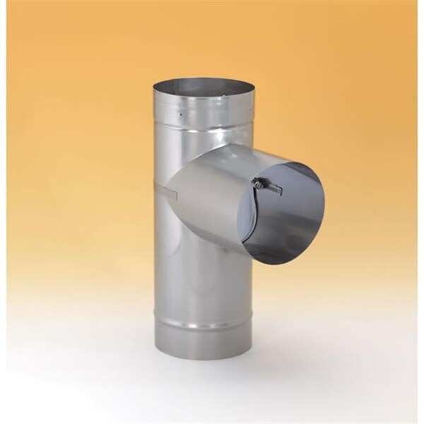 Integra Miltex Selkirk Corporation 821675 6 Inch  Heat-fab Tee W/removable Take Off  304 - 21675