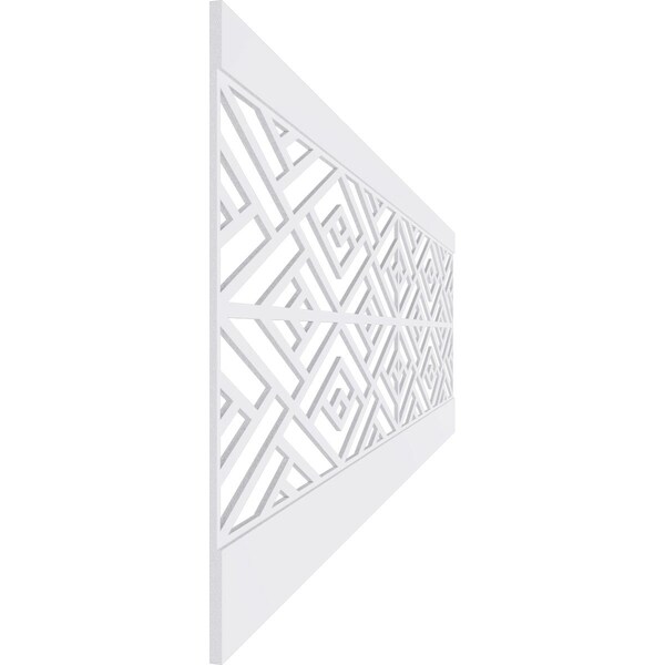 Ekena Millwork 32"H x 94 1/2"W Killeen PVC Wainscot Paneling Kit - WPK32X94KLN