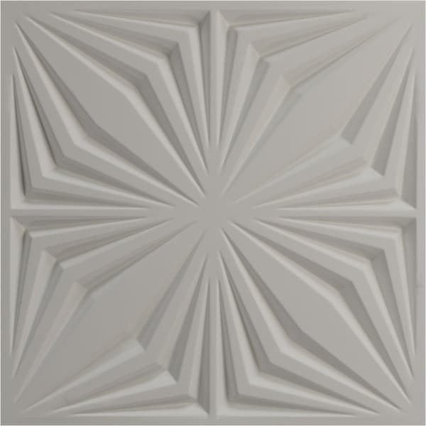 Ekena Millwork 19 5/8in. W x 19 5/8in. H Asher EnduraWall Decorative 3D Wall Panel Covers 2.67 Sq. Ft. - WP20X20AHGCG
