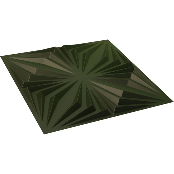 Ekena Millwork 19 5/8in. W x 19 5/8in. H Asher EnduraWall Decorative 3D Wall Panel Covers 2.67 Sq. Ft. - WP20X20AHGCG