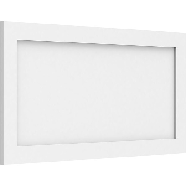 Ekena Millwork Cornell Flat Panel Decorative Wall Panel, 32"W x 16"H x 5/8"P - WALP32X16X062CNL