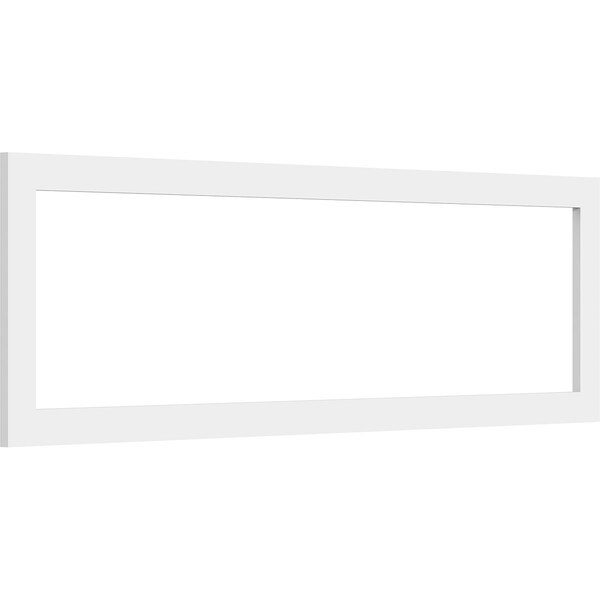 Ekena Millwork Prescott Decorative Wall Panel (Two-Piece), 38"W x 12"H x 3/8"P - WALP38X12X037PRE