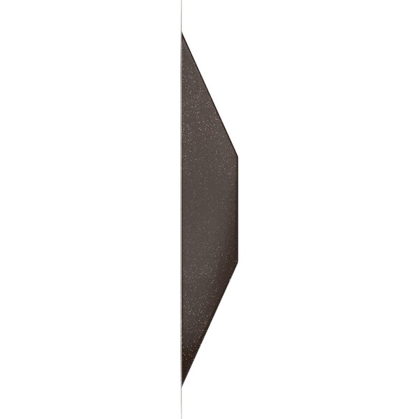 Ekena Millwork 11 7/8in. W x 11 7/8in. H Diane EnduraWall Decorative 3D Wall Panel Covers 0.98 Sq. Ft. - WP12X12DIAMB