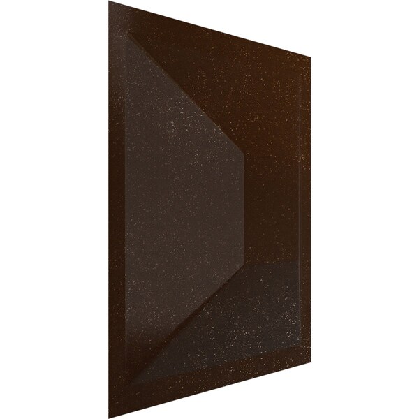 Ekena Millwork 11 7/8in. W x 11 7/8in. H Diane EnduraWall Decorative 3D Wall Panel Covers 0.98 Sq. Ft. - WP12X12DIAMB