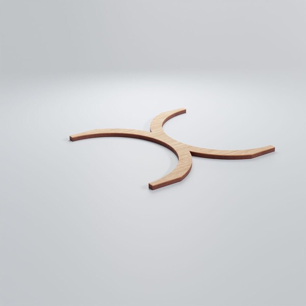 Ekena Millwork Small Beacon Decorative Fretwork Wood Wall Panels, Alder, 11 3/8"W x 11 3/8"H x 3/8"T - WALW12X12X0375BEAAL