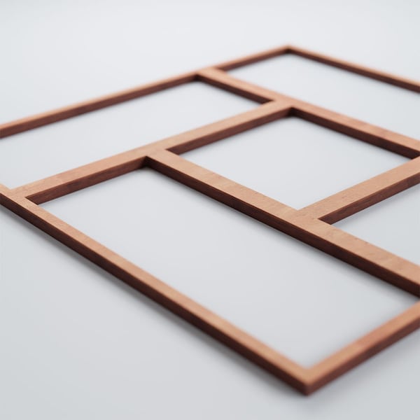 Ekena Millwork Medium Sheffield Decorative Fretwork Wood Wall Panels, Cherry, 15 3/8"W x 15 3/8"H x 3/8"T - WALW16X16X0375SHFCH