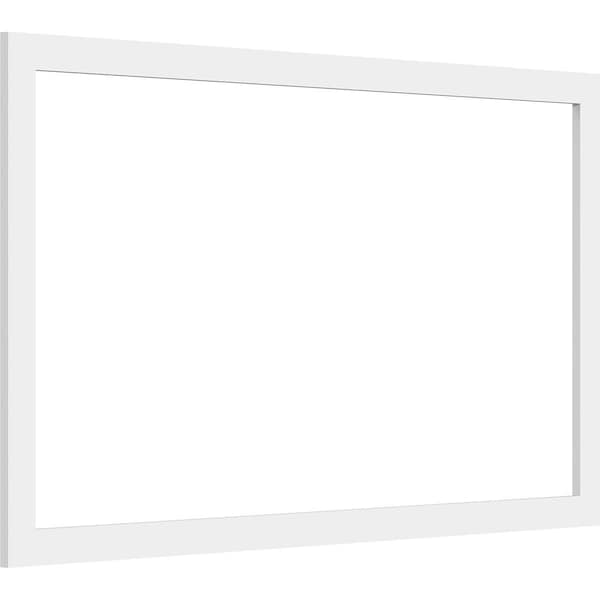 Ekena Millwork Prescott Decorative Wall Panel (Two-Piece), 38"W x 22"H x 3/8"P - WALP38X22X037PRE
