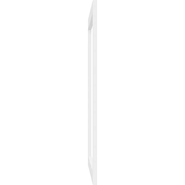 Ekena Millwork Prescott Decorative Wall Panel (Two-Piece), 38"W x 22"H x 3/8"P - WALP38X22X037PRE