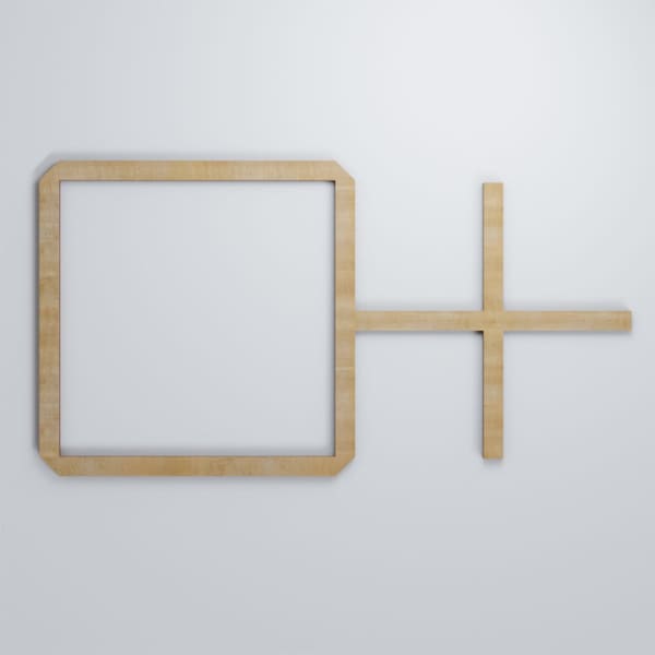 Ekena Millwork Medium Burnett Decorative Fretwork Wood Wall Panels, Birch, 28 7/8"W x 15 3/8"H x 3/8"T - WALW16X16X0375BURBI
