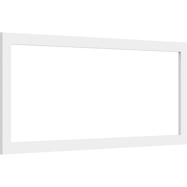 Ekena Millwork Prescott Decorative Wall Panel (Two-Piece), 38"W x 16"H x 3/8"P - WALP38X16X037PRE