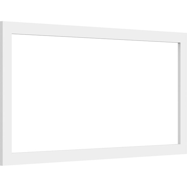 Ekena Millwork Prescott Decorative Wall Panel (Two-Piece), 36"W x 18"H x 3/8"P - WALP36X18X037PRE