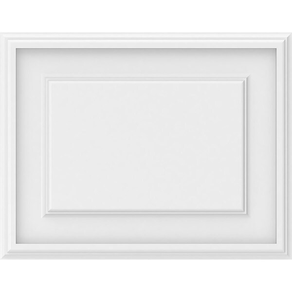 Ekena Millwork Legacy Raised Panel Decorative Wall Panel, 18"W x 14"H x 5/8"P - WALP18X14X062LEG