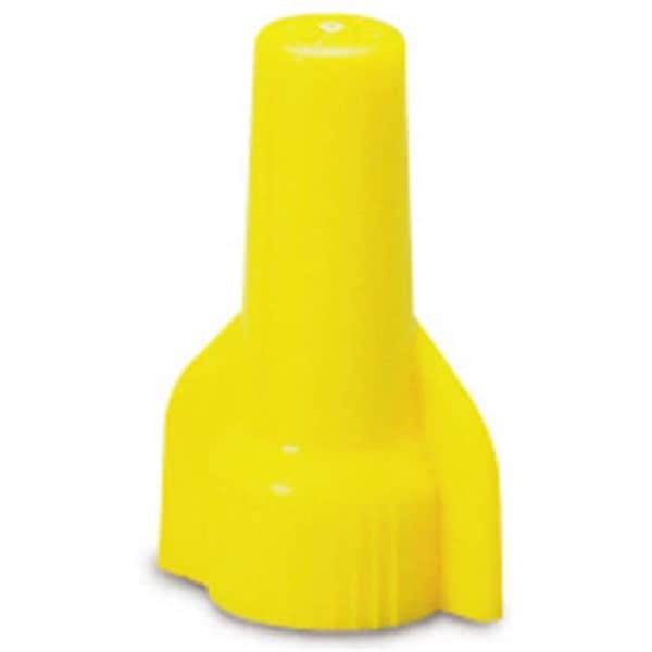 Acoustic 19-084 Conector de cable de tornillo Wing-Gard amarillo; Paquete de 6 - AC581659