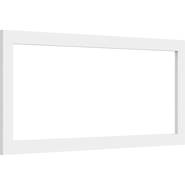 Ekena Millwork Prescott Decorative Wall Panel (Two-Piece), 32"W x 14"H x 3/8"P - WALP32X14X037PRE