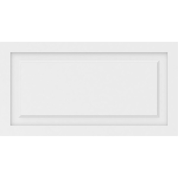 Ekena Millwork Harrison Raised Panel Decorative Wall Panel, 34"W x 18"H x 5/8"P - WALP34X18X062HAR