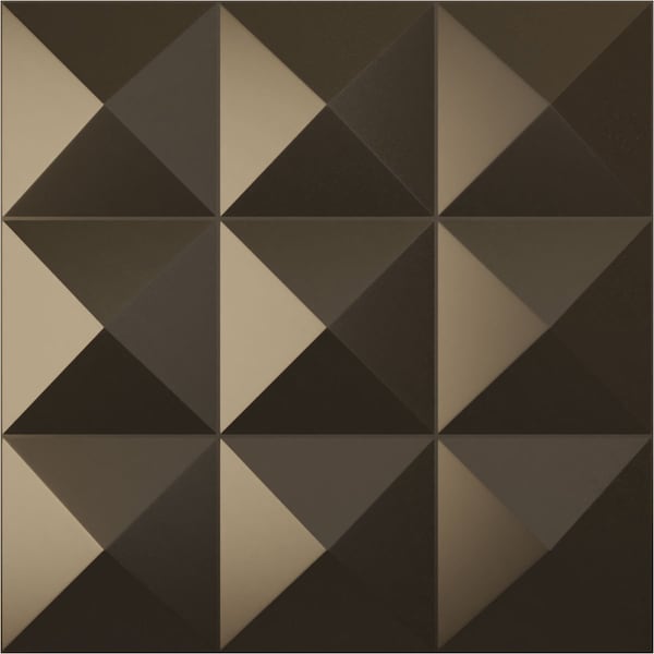 Ekena Millwork 19 5/8in. W x 19 5/8in. H Benson EnduraWall Decorative 3D Wall Panel Covers 2.67 Sq. Ft. - WP20X20BECDB