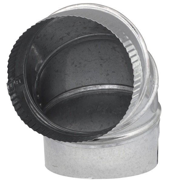 Imperial Mfg Imperial 6 in. D X 6 in. D Adjustable 90 deg Galvanized Steel Elbow Exhaust - GV0295-C