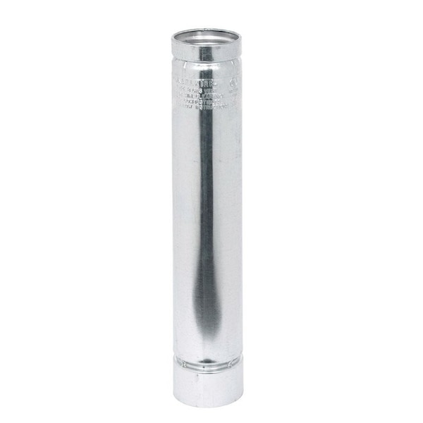 Selkirk Selkirk 3 in. D X 18 in. L Aluminum Round Gas Vent Pipe - 103018