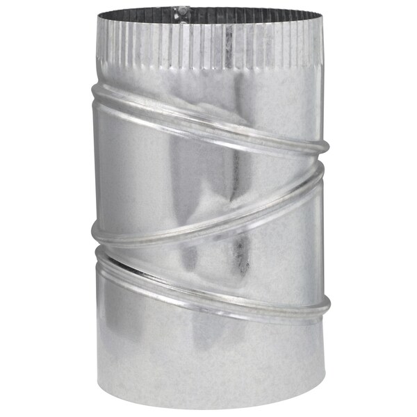 Imperial Mfg Imperial 6 in. D X 6 in. D Adjustable 90 deg Galvanized Steel Furnace Pipe Elbow - GV0296-C