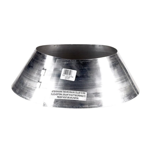 Selkirk Selkirk 8 in. D 28 Ga. Stainless Steel Storm Collar - 208810