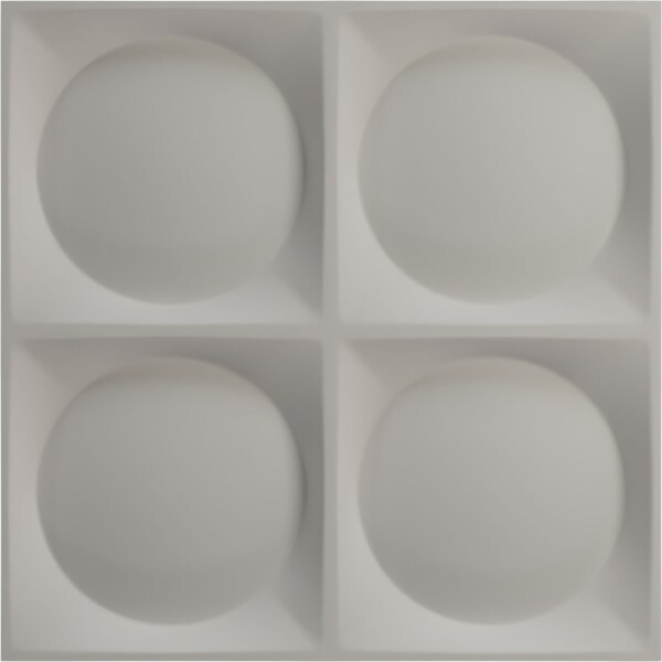 Ekena Millwork 19 5/8in. W x 19 5/8in. H Adonis EnduraWall Decorative 3D Wall Panel Covers 2.67 Sq. Ft. - WP20X20ADCAC