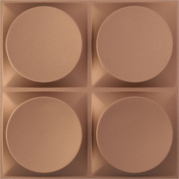 Ekena Millwork 19 5/8in. W x 19 5/8in. H Adonis EnduraWall Decorative 3D Wall Panel Covers 2.67 Sq. Ft. - WP20X20ADCAC