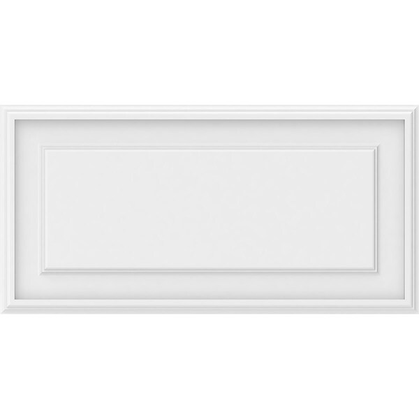 Ekena Millwork Legacy Raised Panel Decorative Wall Panel, 28"W x 14"H x 5/8"P - WALP28X14X062LEG