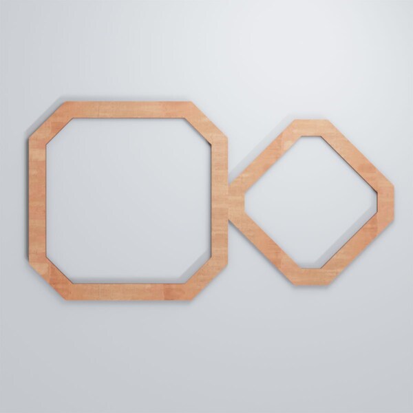 Ekena Millwork Medium Lockhart Decorative Fretwork Wood Wall Panels, Cherry, 26 1/4"W x 15 3/8"H x 3/8"T - WALW16X16X0375LKHCH