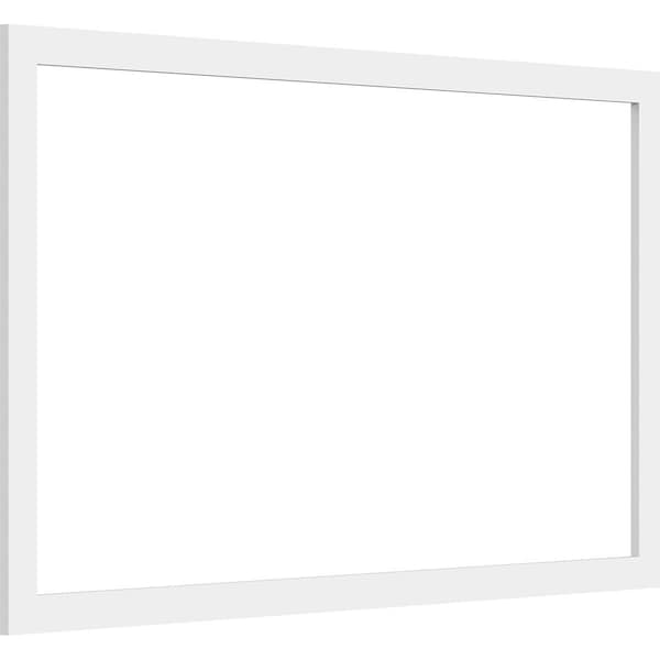 Ekena Millwork Prescott Decorative Wall Panel (Two-Piece), 40"W x 24"H x 3/8"P - WALP40X24X037PRE
