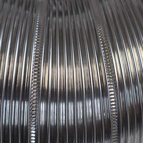 Rubber-Cal Aluminum Flex 280 - Compressible - 10in ID - 01-226-10