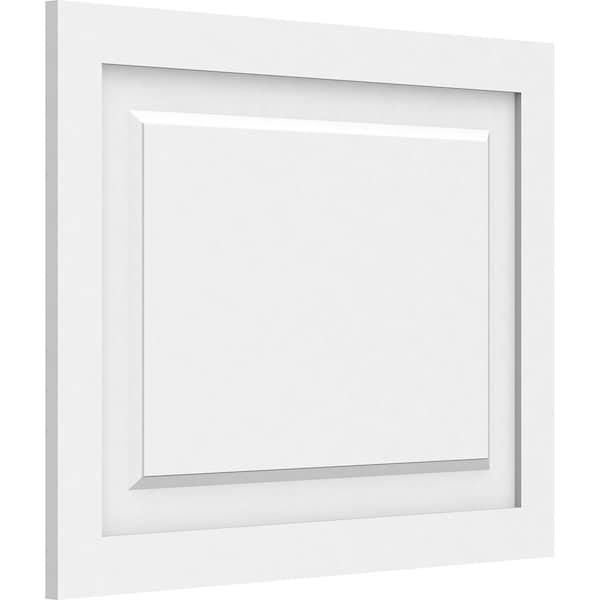 Ekena Millwork Harrison Raised Panel Decorative Wall Panel, 26"W x 20"H x 5/8"P - WALP26X20X062HAR