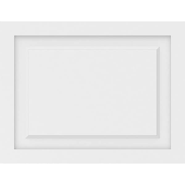 Ekena Millwork Harrison Raised Panel Decorative Wall Panel, 26"W x 20"H x 5/8"P - WALP26X20X062HAR