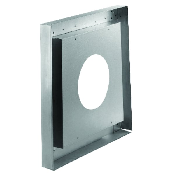 Simpson Duravent DuraVent DirectVent 6-5/8 in. D X 17.5 in. L Galvanized Steel Exhaust Vent Pipe - 46DVA-VSS