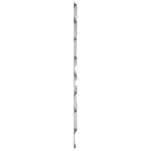 Ekena Millwork 19 5/8in. W x 19 5/8in. H Swell EnduraWall Decorative 3D Wall Panel, White, 20PK - WP20X20SSWH-CASE-20