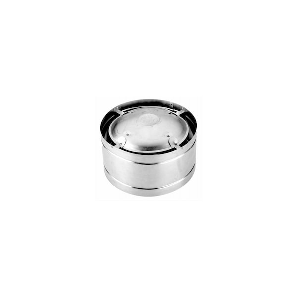 Selkirk Hi-Wind Top 3in D X 8in L Aluminum/Galvanized Steel Silver - 103802