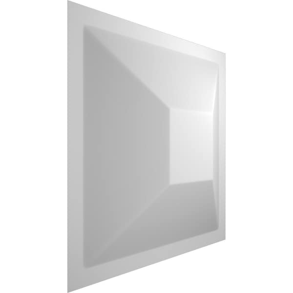 Ekena Millwork 11 7/8in. W x 11 7/8in. H Diane EnduraWall Decorative 3D Wall Panel Covers Total 48.96 Sq. Ft., 50PK - WP12X12DIWH-CASE-50