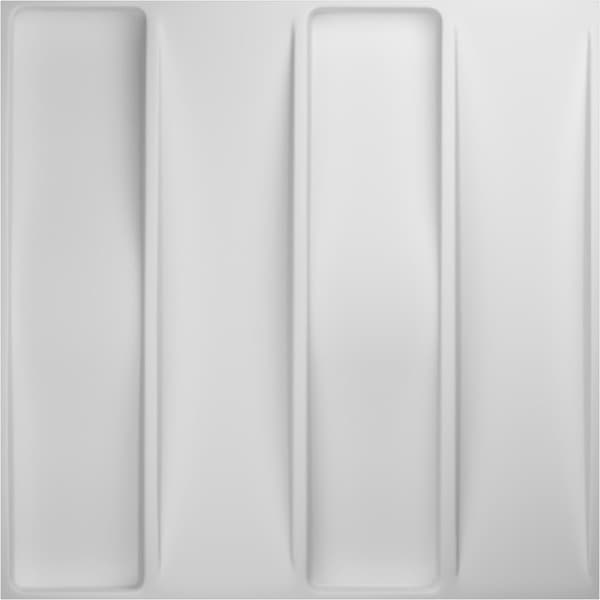 Ekena Millwork 19 5/8in. W x 19 5/8in. H Caputo EnduraWall Decor 3D Wall Panel Covers, Total 26.75 Sq. Ft., 10PK - WP20X20CAWH-CASE-10