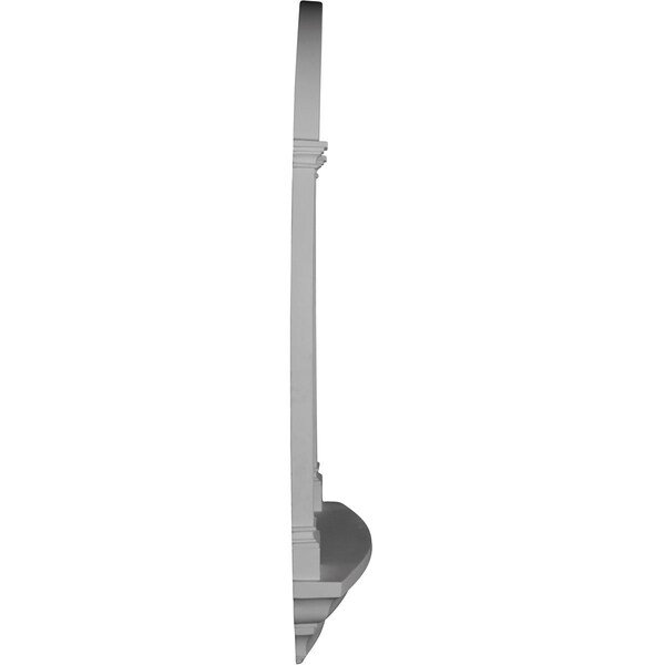 Ekena Millwork 25 3/4"W x 50 1/2"H x 5 7/8"D Carrillo Wall Niche - NCH26X51CI