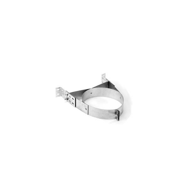 Ricki&Aposs Rugs M & G Duravent 6DT-WS 6 in  Dura Vent Duratech Wall Strap  Galvanized - RI2547771
