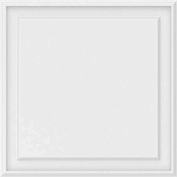 Ekena Millwork Legacy Raised Panel Decorative Wall Panel, 28"W x 28"H x 5/8"P - WALP28X28X062LEG