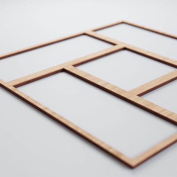 Ekena Millwork Large Sheffield Decorative Fretwork Wood Wall Panels, Alder, 23 3/8"W x 23 3/8"H x 3/8"T - WALW24X24X0375SHFAL