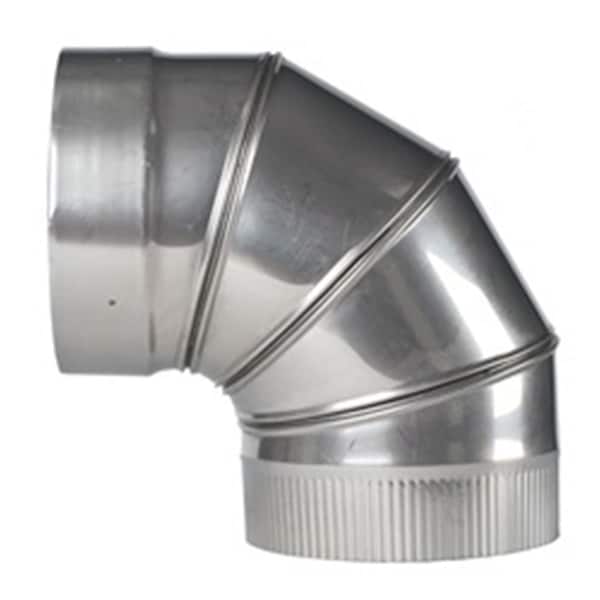 Olympia 5 in. Rhino Rigid 316L Stainless Steel 90 deg Adjustable Liner Elbow - 3601369