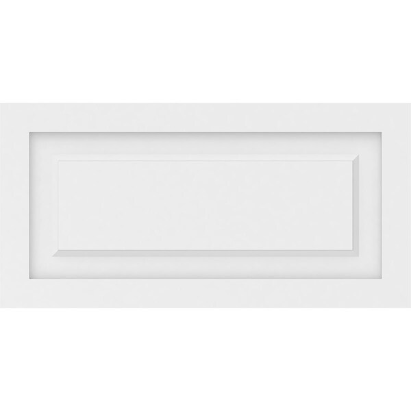 Ekena Millwork Harrison Raised Panel Decorative Wall Panel, 28"W x 14"H x 5/8"P - WALP28X14X062HAR
