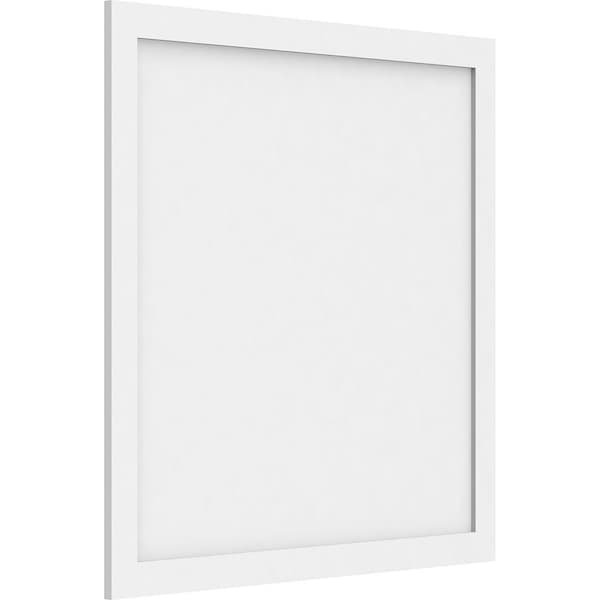 Ekena Millwork Cornell Flat Panel Decorative Wall Panel, 34"W x 34"H x 5/8"P - WALP34X34X062CNL