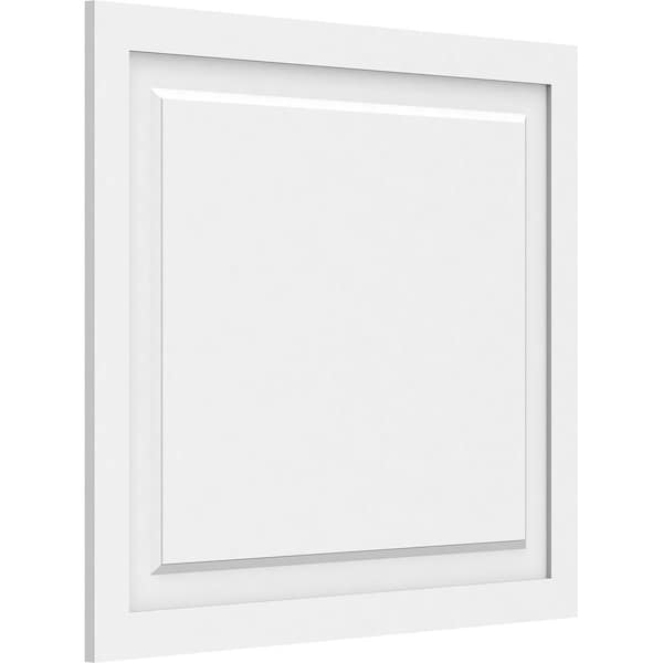 Ekena Millwork Harrison Raised Panel Decorative Wall Panel, 32"W x 28"H x 5/8"P - WALP32X28X062HAR