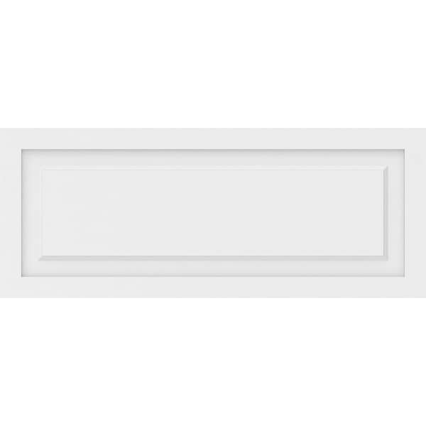 Ekena Millwork Harrison Raised Panel Decorative Wall Panel, 40"W x 16"H x 5/8"P - WALP40X16X062HAR