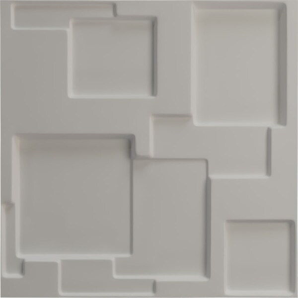 Ekena Millwork 19 5/8in. W x 19 5/8in. H Gomez EnduraWall Decorative 3D Wall Panel Covers 2.67 Sq. Ft. - WP20X20GOBGL