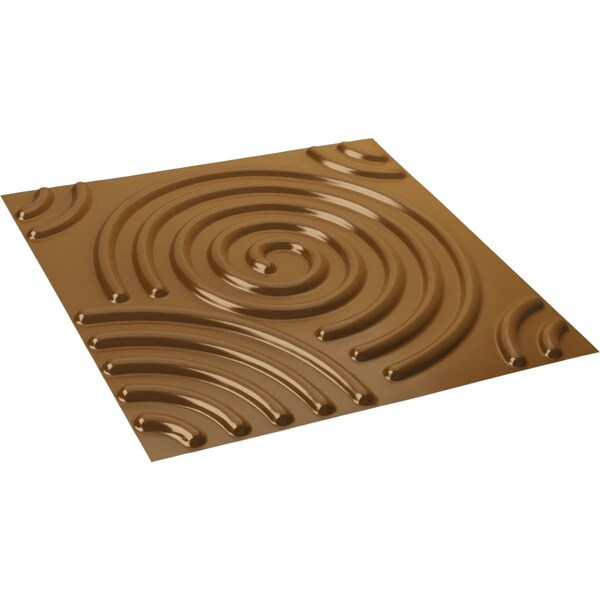 Ekena Millwork 19 5/8in. W x 19 5/8in. H Spiral EnduraWall Decorative 3D Wall Panel Covers 2.67 Sq. Ft. - WP20X20SPDVG