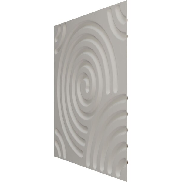Ekena Millwork 19 5/8in. W x 19 5/8in. H Spiral EnduraWall Decorative 3D Wall Panel Covers 2.67 Sq. Ft. - WP20X20SPDVG